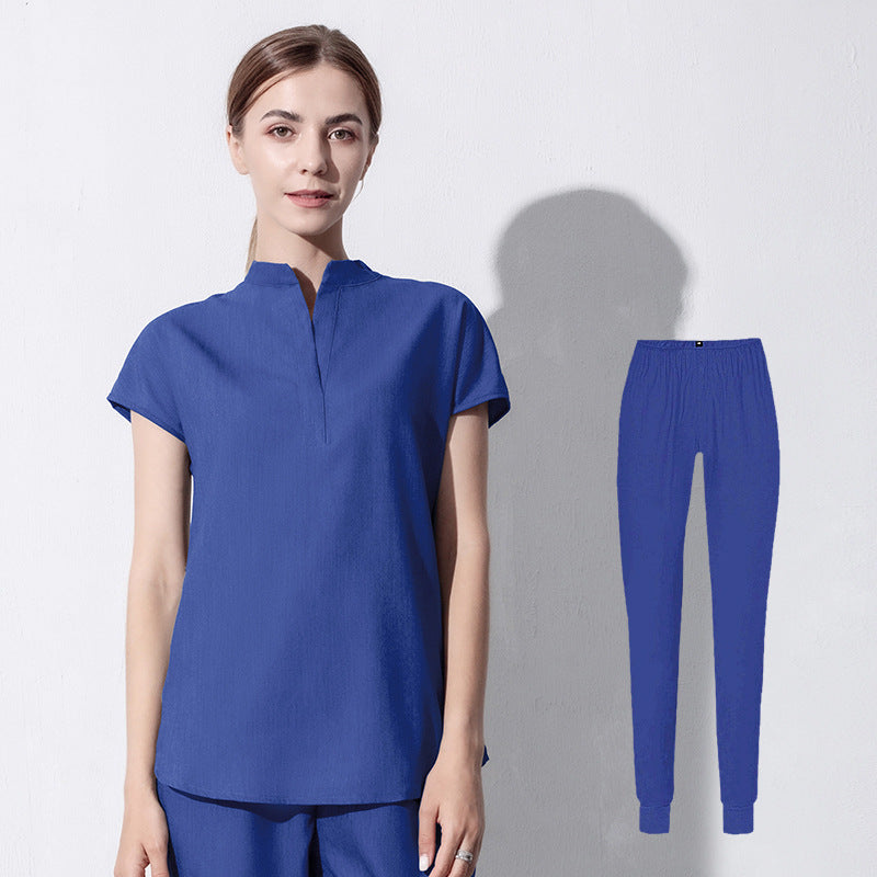 High End Surgical  Dental Elastic Women's Work Suit Set