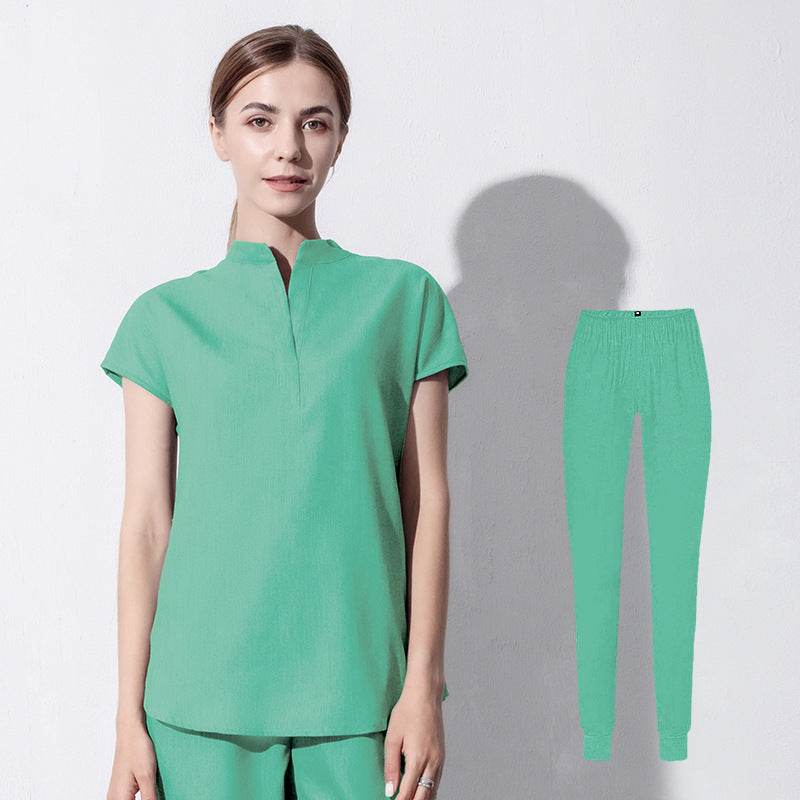 High End Surgical  Dental Elastic Women's Work Suit Set
