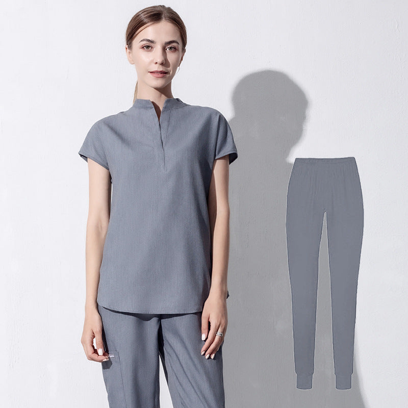 High End Surgical  Dental Elastic Women's Work Suit Set