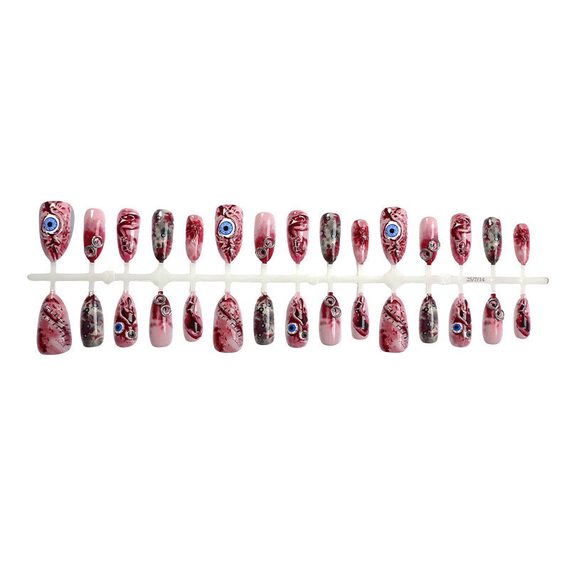 Halloween Wear 30 Pieces Of Almond 3D Stereo