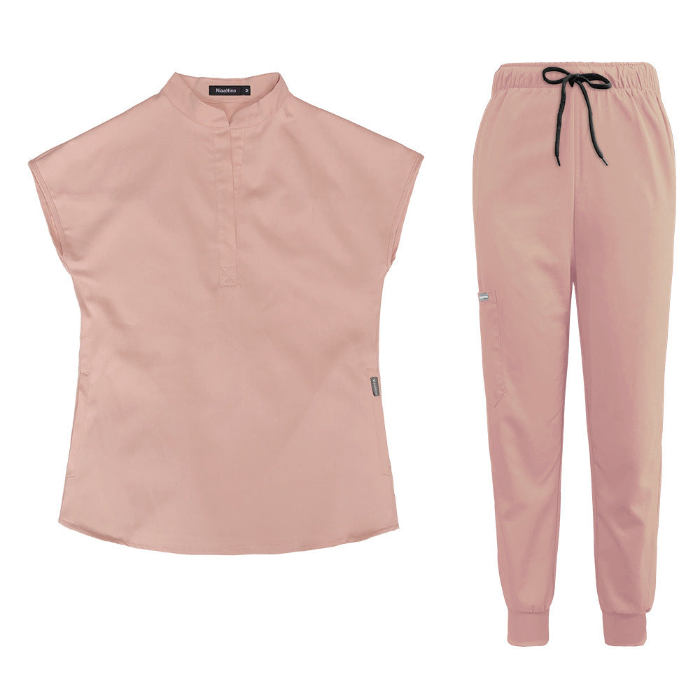 High End Surgical  Dental Elastic Women's Work Suit Set
