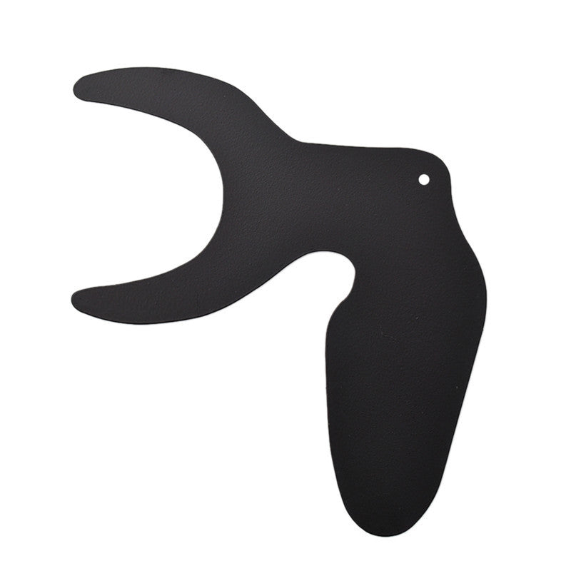 Dental Material Photographed Black Background Plate