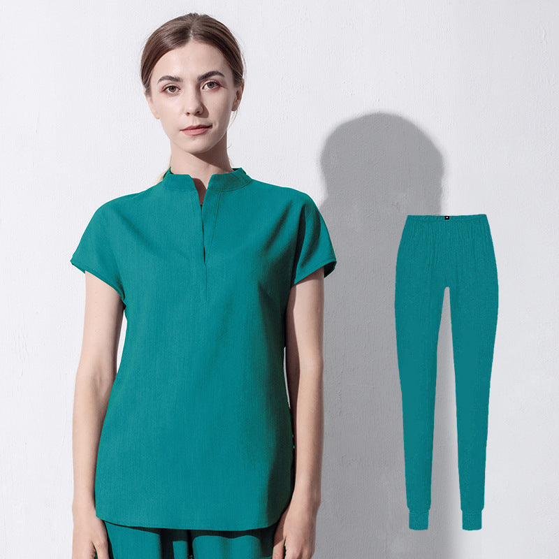 High End Surgical  Dental Elastic Women's Work Suit Set