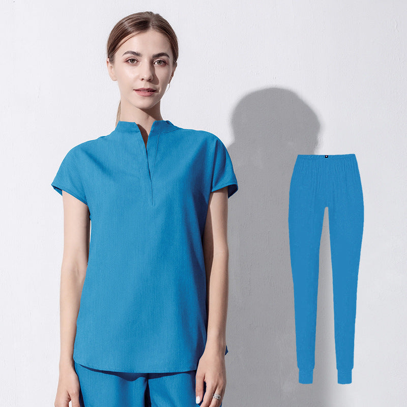 High End Surgical  Dental Elastic Women's Work Suit Set